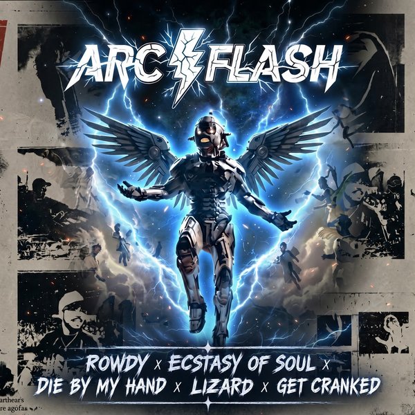 ARC FLASH mashup cover art